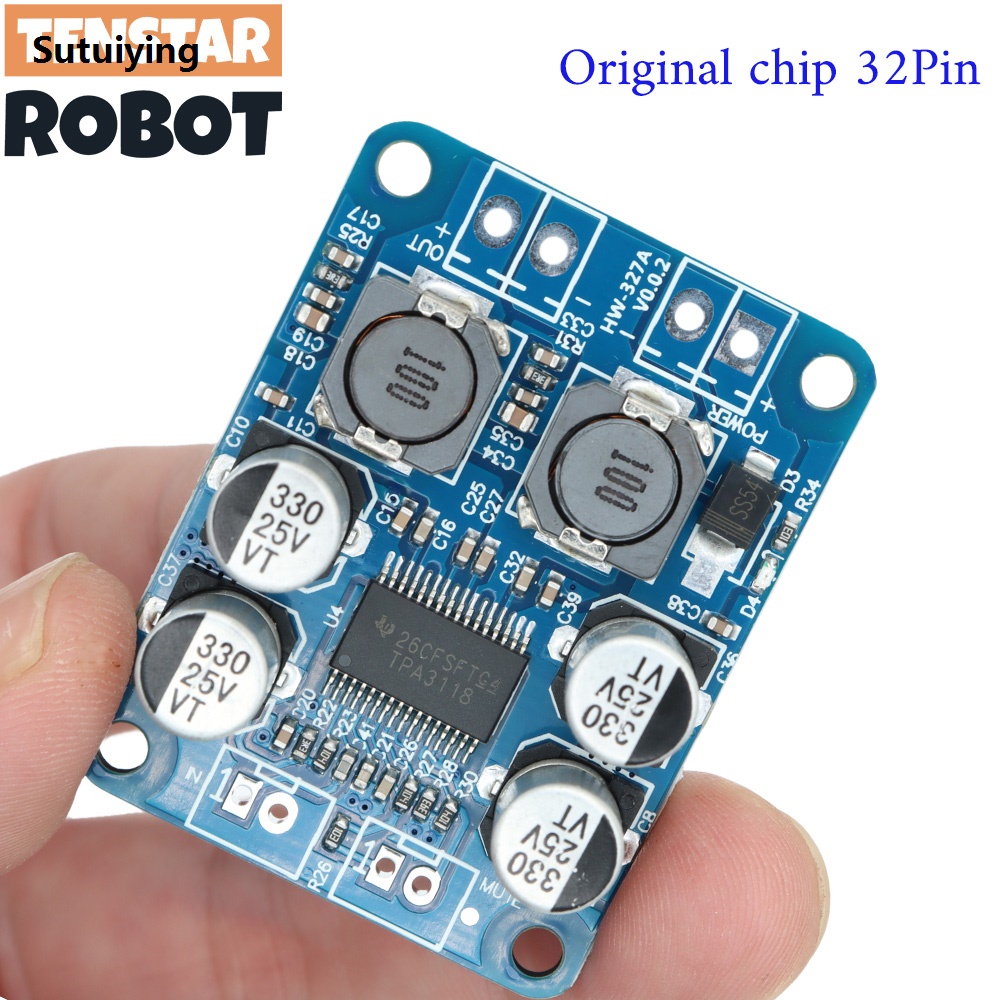 Sutuiying 32Pin Chip Original TPA3118 60W DC 12V-24V Mono Sales promotion Digital Audio Power Amplifier Board Amp Module