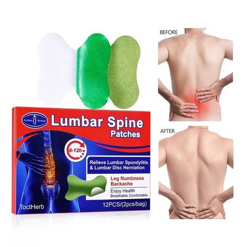 99 Mall offer Advanced Pain Relief Patches - 12 Pcs (2 Pcs/Bag) for Lumbar Vertebra, Neck, Knee, and Lower Back - Deep Penetrating Herbal Therapy for Joint, Muscle, and Arthritis Pain - Natural Heat-Activated Formula By 99 Stores