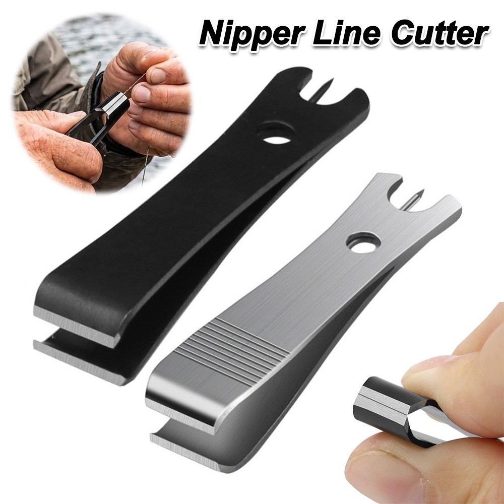 Multifunctional Mini Fly Fishing Clippers Nylon Line Carbon Wire Nipper Line Cutter Stainless Steel Clip Wire Cutters for Fishing Tool