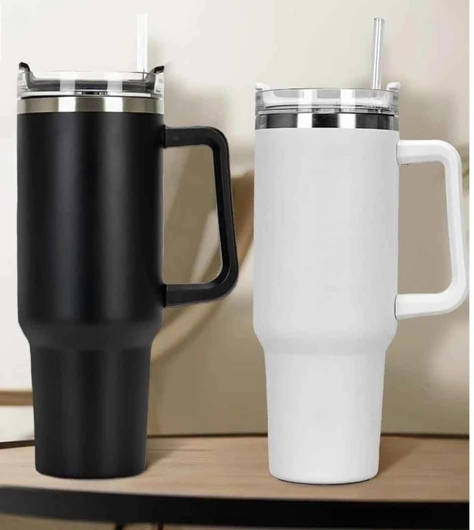 Flow State Quencher Stainless Steel Travel Tumbler with Straw 1200ML Vacuum Insulated Durable Drinkware for Effortless Hydration Click And Buy