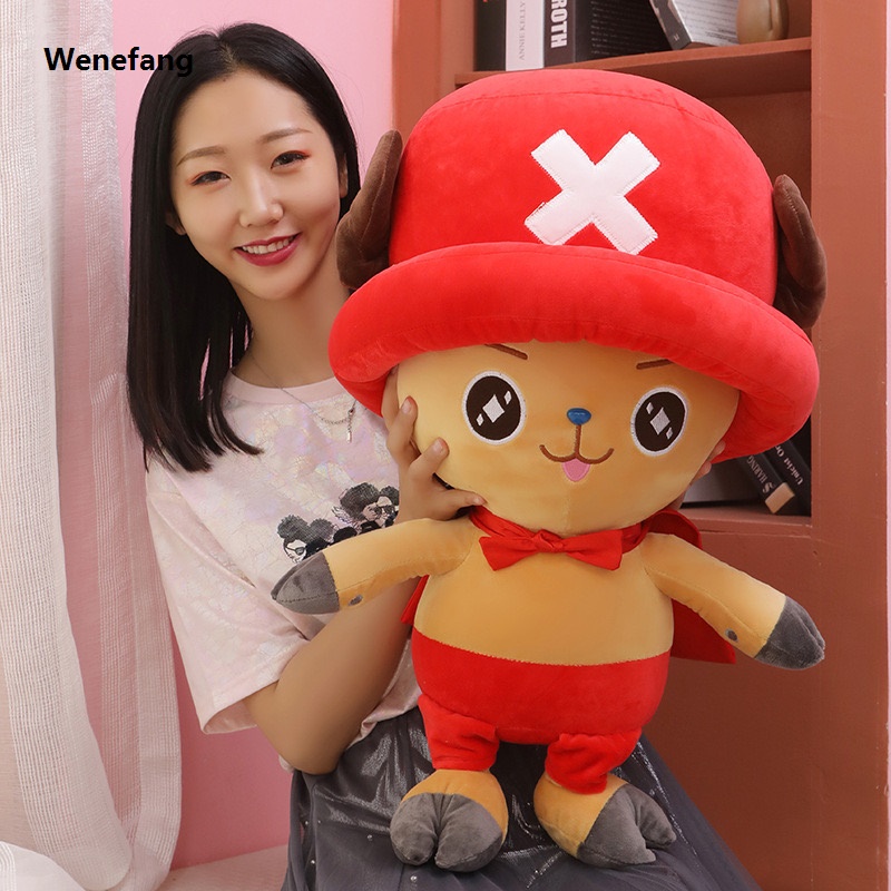 Wenefang 2024 HoT 25cm One Piece Anime Figure Zoro Luffy Chopper Plush Toys Luxury Cute Cartoon Plushie Stuffed Dolls Pendant Kids Xmas Gifts