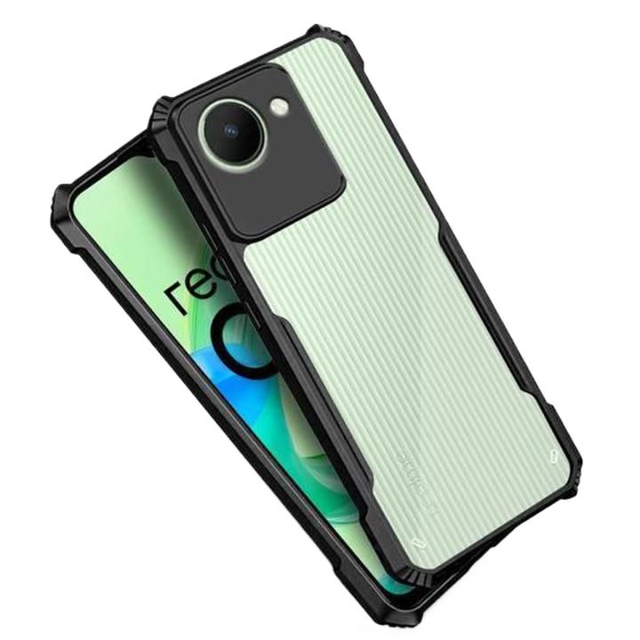 Realme C30 /Realme C30s /Narzo 50i Prime Cover(All Same Size) Clear Transparent Bumper Cover Case -Non Yellowing