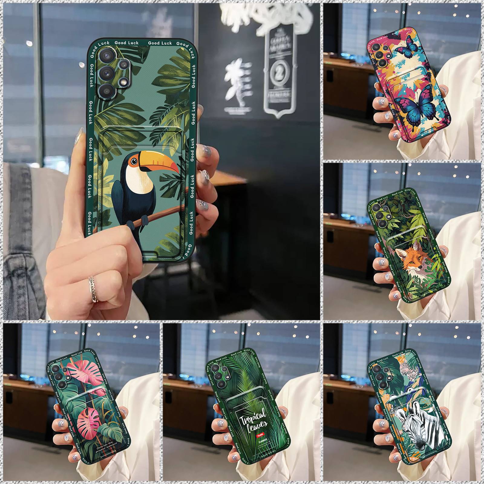 Cover Waterproof Phone Case For Samsung Galaxy A32 5G/Jump/SM-A326B/M32 5G India Silicone Cute Graffiti TPU Anti-dust