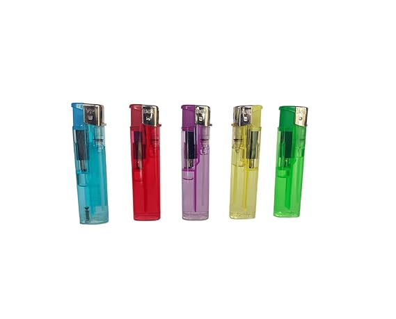 FR-KG Pack of 50 Pieces of Plastic / Stylish / Fancy / Pocket Lighter / Lighters