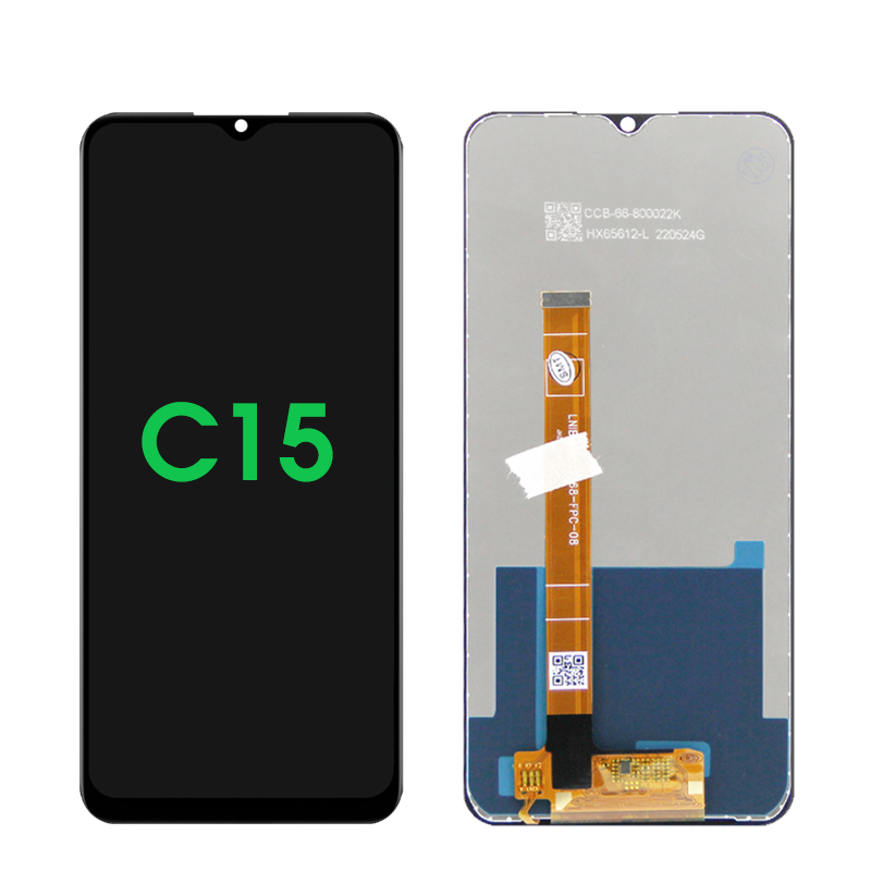 New specials C11 2020 RMX2185 Screen Replacement, for Oppo Realme C12 C15 RMX2189 RMX2180 Lcd Display Digital Touch Screen with Frame