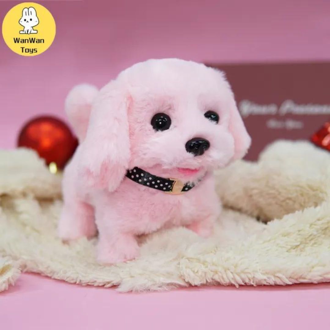 Soft Interactive Puppy Dog Toy - Fun and Loving Plush Companion