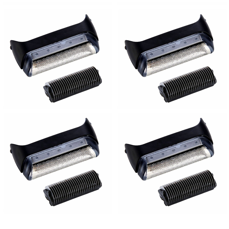 LKPCIGCXM 4X Shaver/ Foil & Cutter Blade Replacement for 10B/20B Shaver Replacement Foil+Cutter Blade