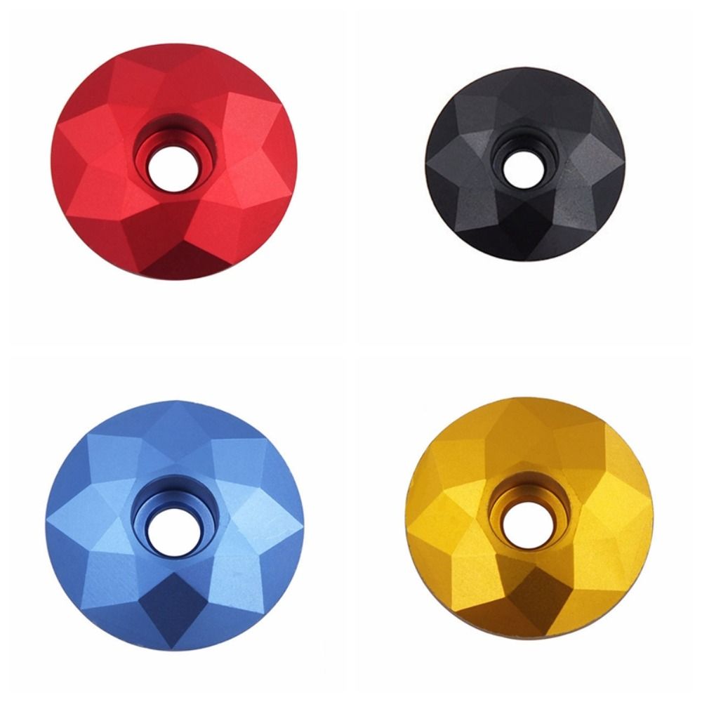 Replacement With Screws Aluminum Alloy MTB Road Bike Bike Headset Spacers Bike Bowl Sealed Cap Bicycle Fork Tube Cap Bicycle Grip End Cap