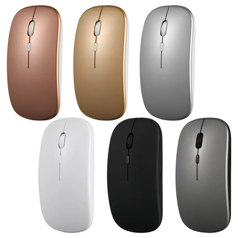 Ultra Slim Size Silent Rechargeable Wireless And Bluetooth Mouse
