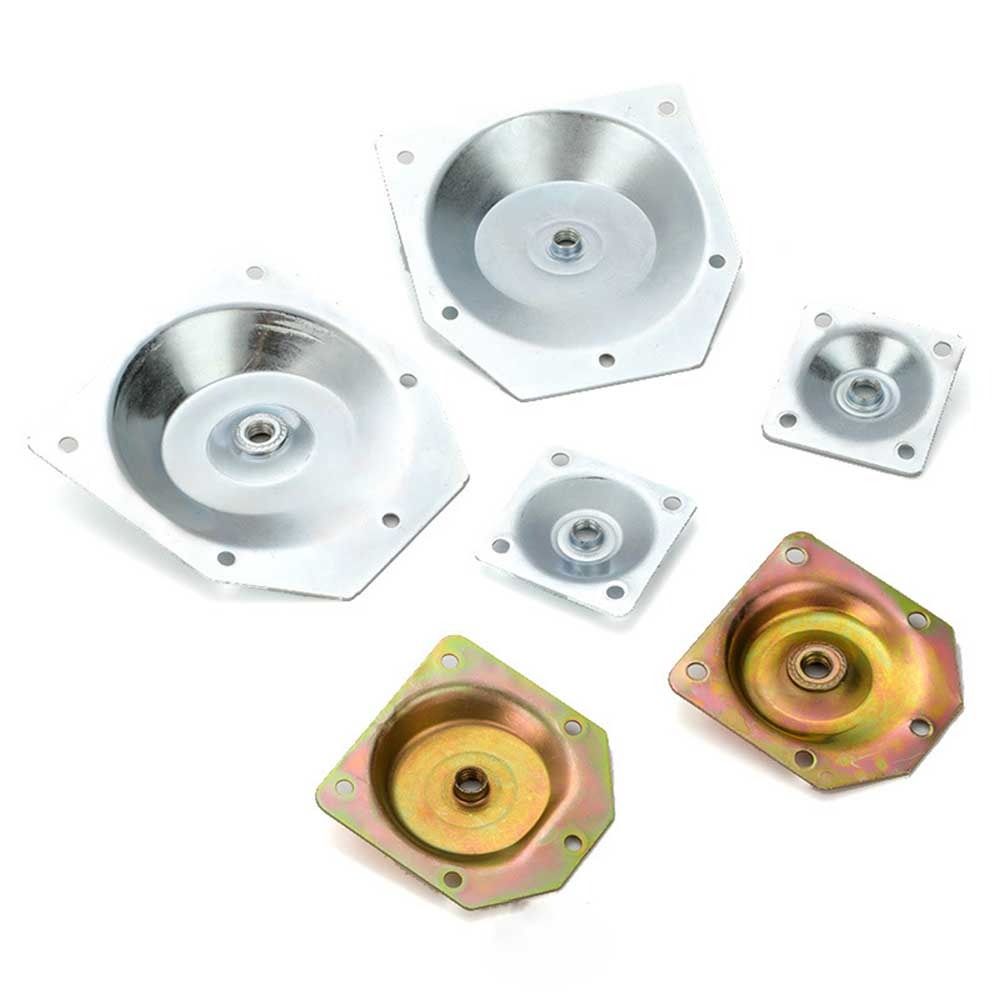 Furniture Sofas Connecting Legs Fixing Plate Table Feet Set Mounting Plates Galvanized Iron