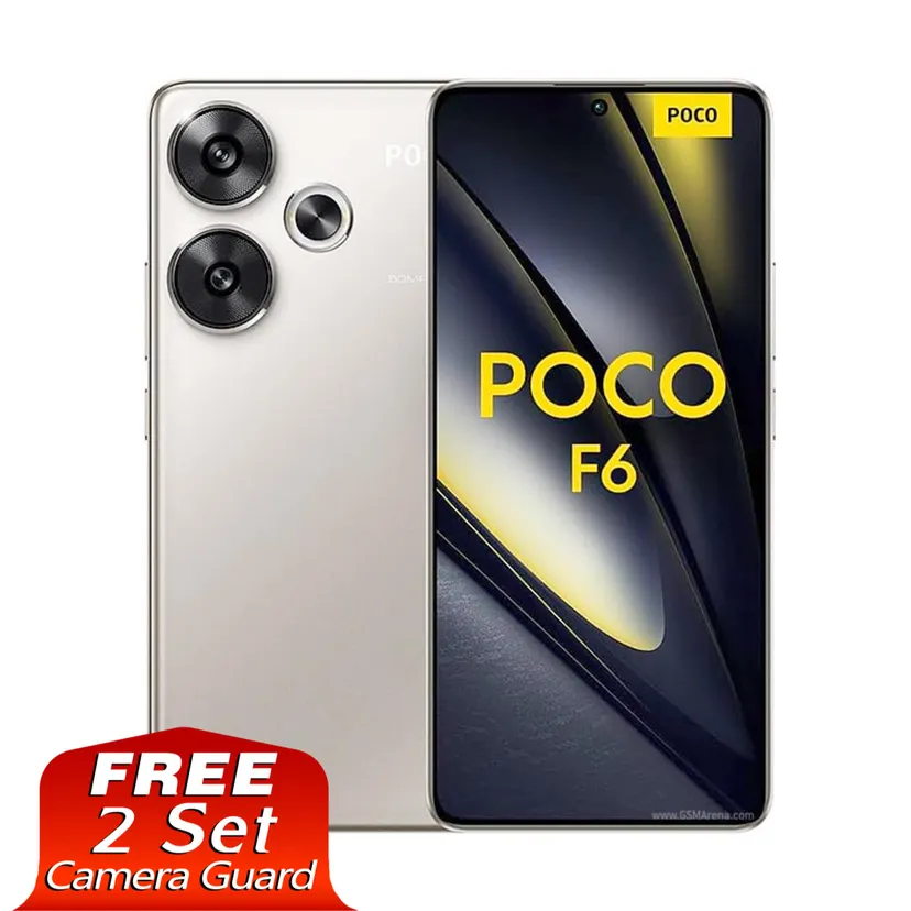9H+ Screen Protector For【Xiaomi Poco F6】Hammerproof Flexible Screen Guard (Free 2 Pcs. Camera Lens Protector)
