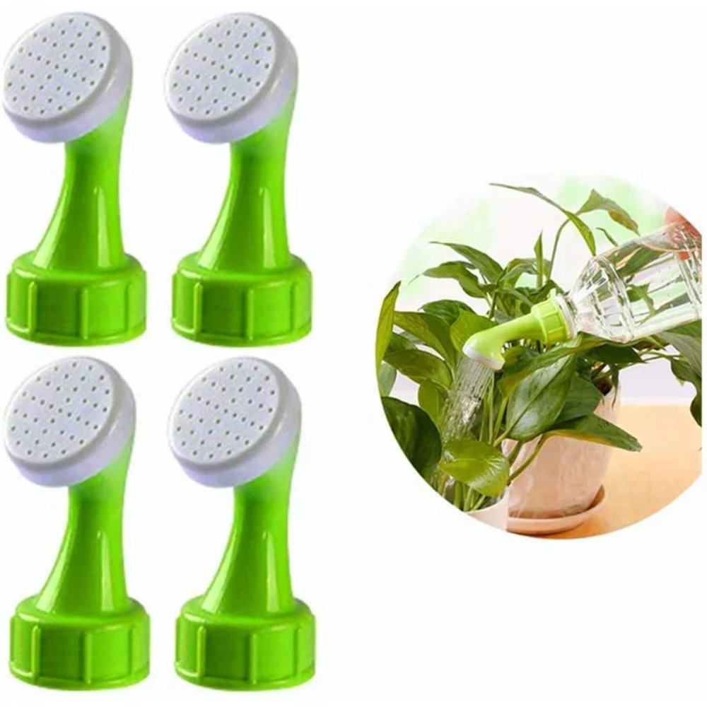 2Pcs/Set New Adapters with Bottle Garden Spray Waterer Sprinkler Garden Watering Nozzle Bottle Watering Nozzle Tool Sprinkler Head Bottle Cap Sprinkler