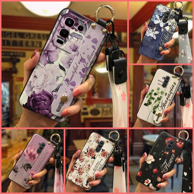 Soft case Protective Phone Case For ZTE Nubia Neo3 GT 5G Lanyard Anti-knock Durable Silicone Fashion Design Anti-dust