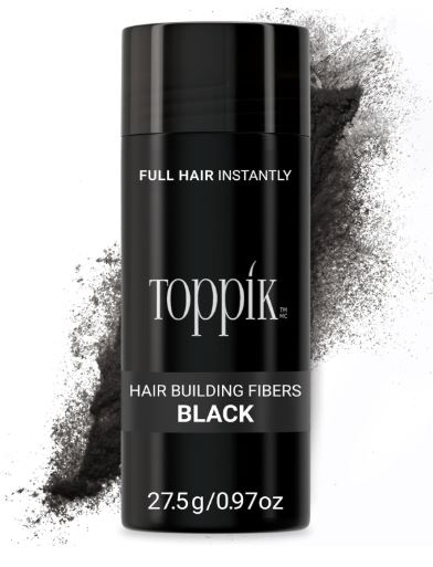 Toppik Hair Building Fibers, Premium Natural Keratin, Easy To Use, 27.5g -