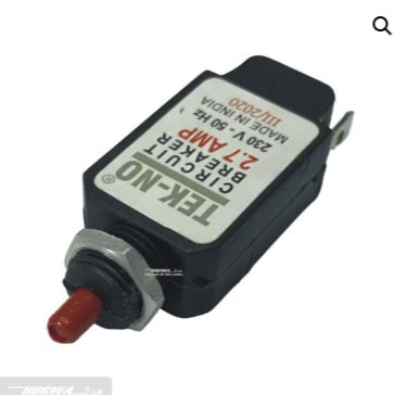 2 Pcs Circuit Breaker 2.7A - 230V AC | Safety Switch for Mixer Grinder & Home Appliances