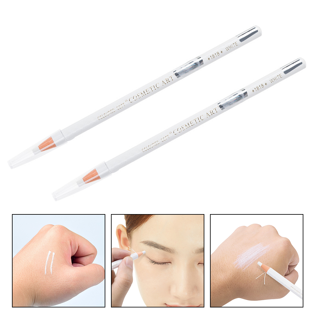 Linman totoro New style 2 Pcs Eyebrow Pencil Pencils for WomOriginalen Waterproof Makeup Highlighter Wooden Eyeliners Pens