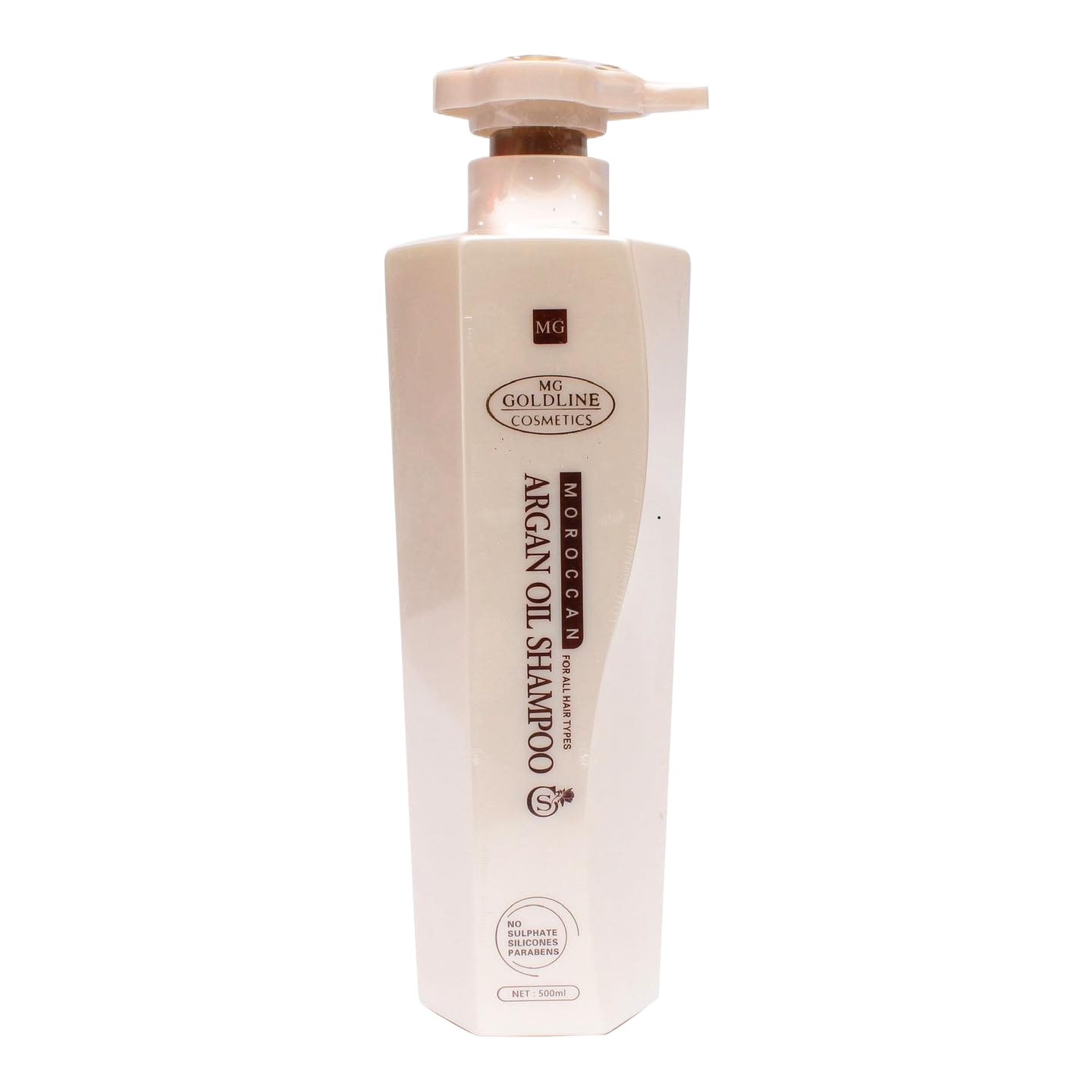 MG Goldline Moroccan Argon Oil Shampoo- No Sulpate SIlicon Parabenes (500ml)