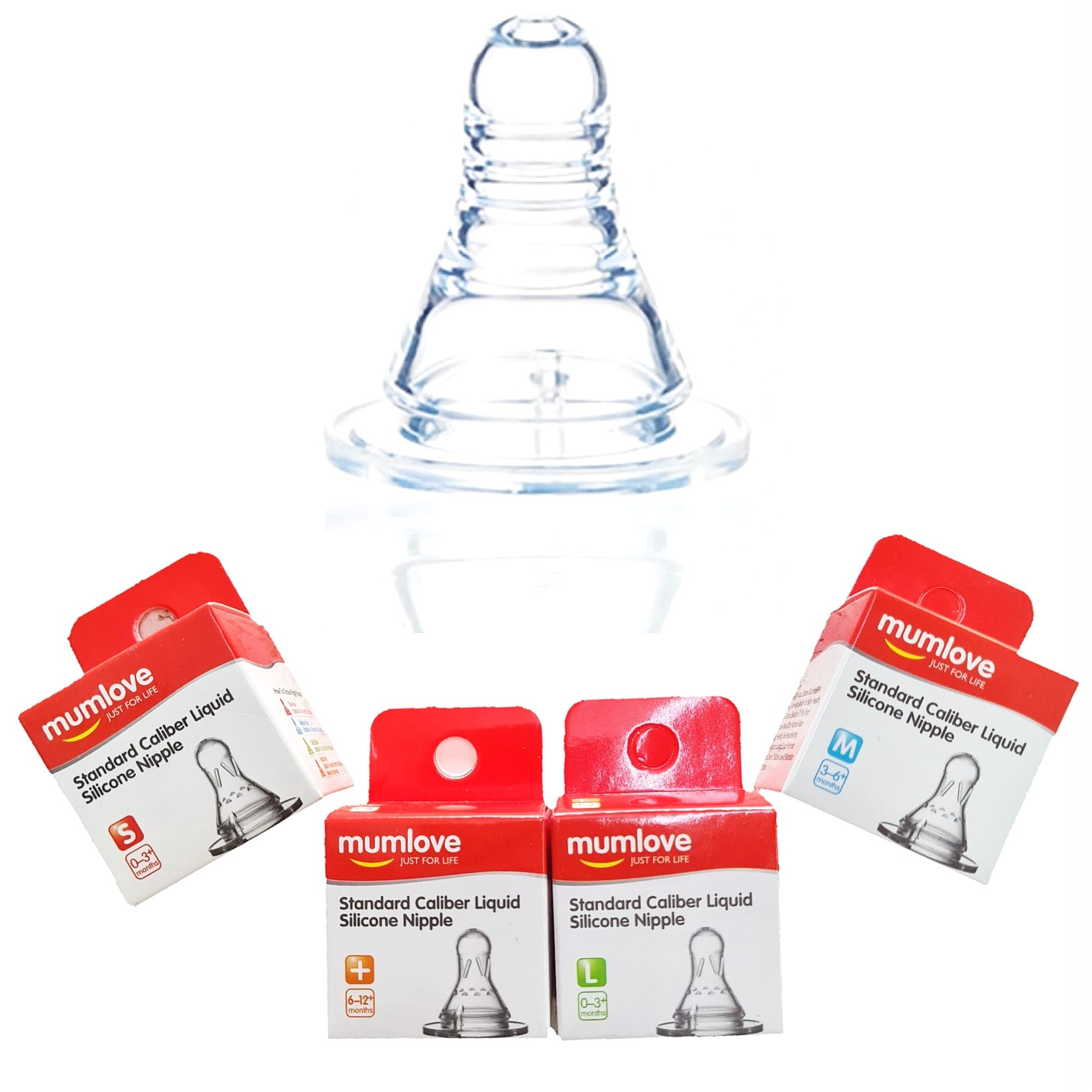 Bottle Nipples Refills Soft Silicone BPA Free 1 PCS
