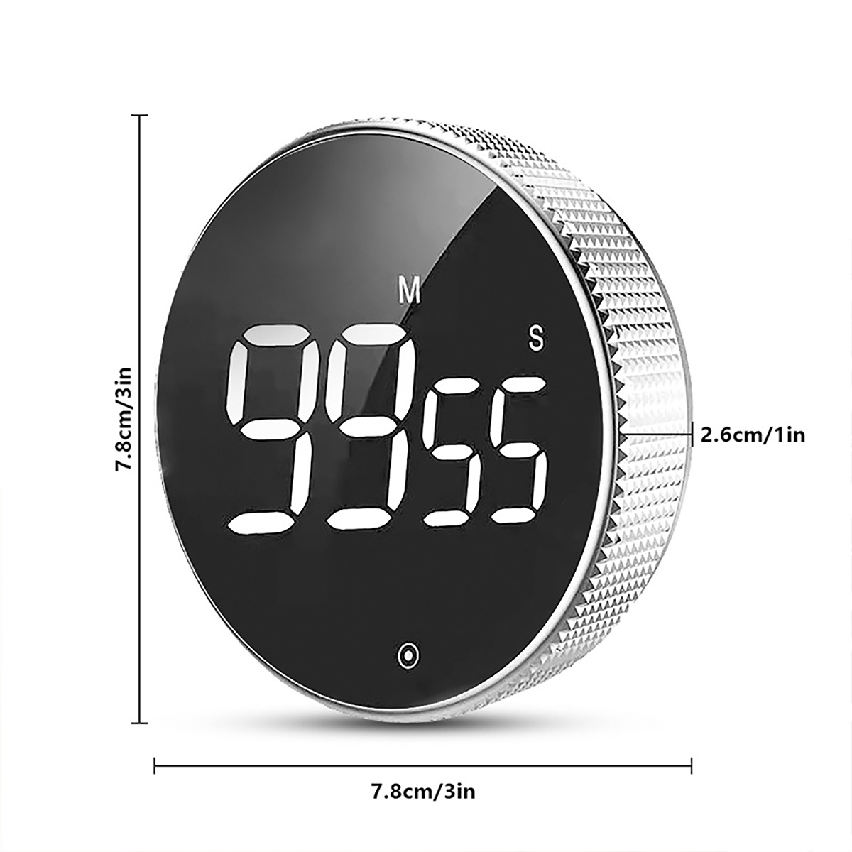Portable Digital Kitchen Timers Visual Timers Large LED Display Magnetic Countdown Countup Timer For Classroom Cooking Fiess Baking