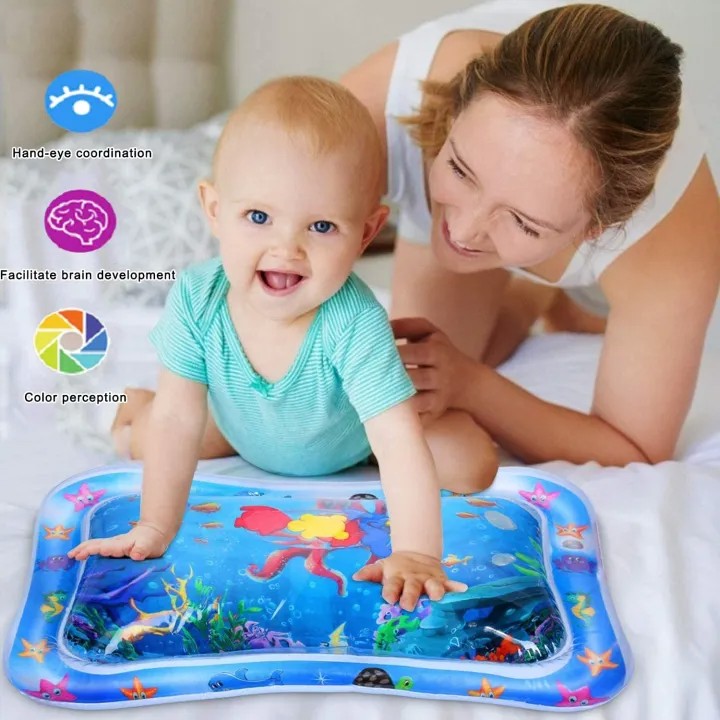 Water Play mat For 3 6 9 Months Newborn Girl & Boy Early Activity Center