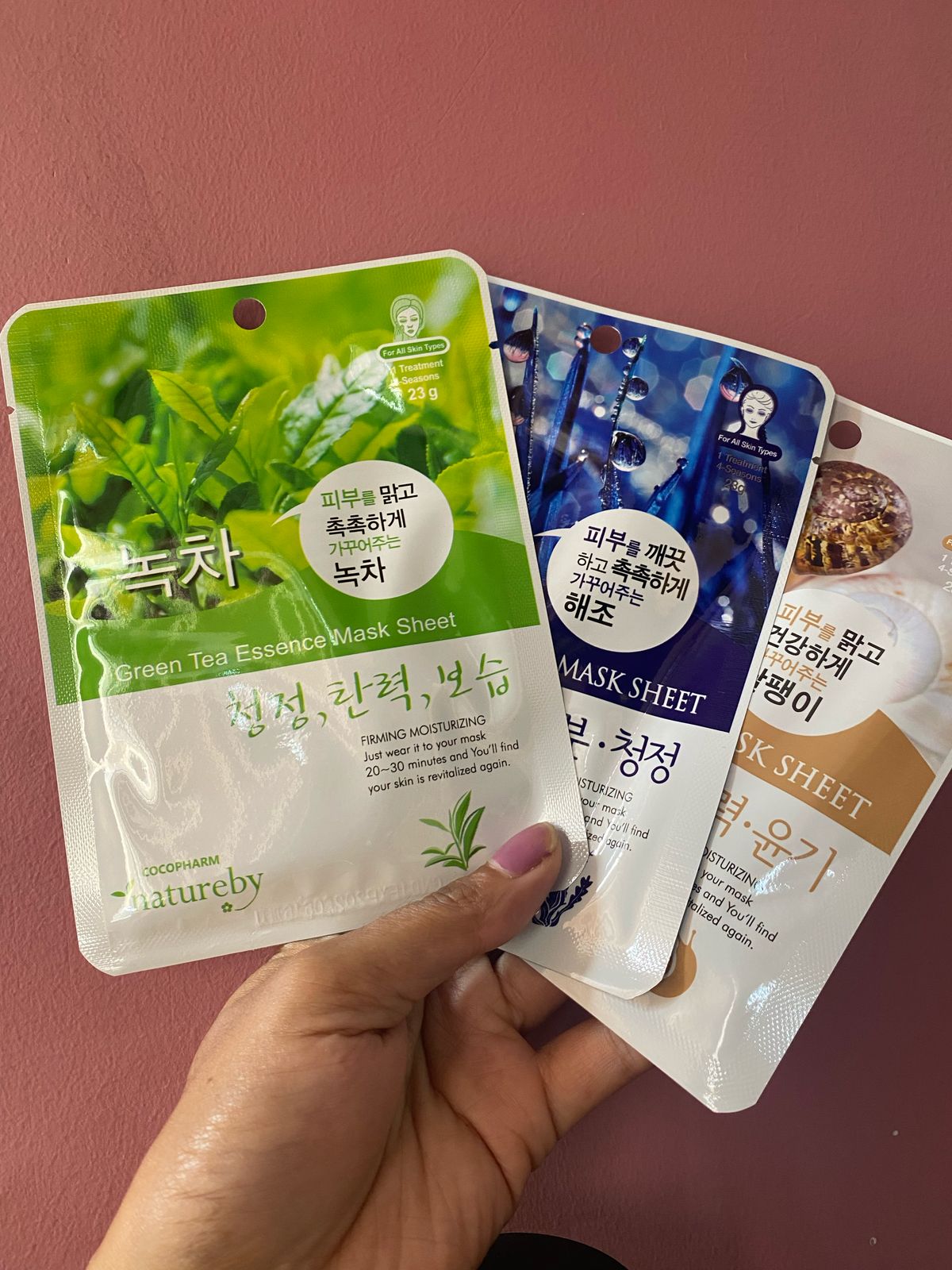 Natureby Essence Pack Of 1 Face Mask Korean SkinCare