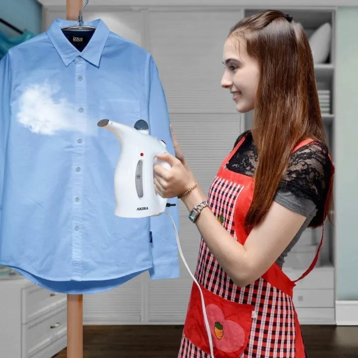 Akira GS-108 High Power Portable Face and Garment Steamer Portable Mesh Nebulizer