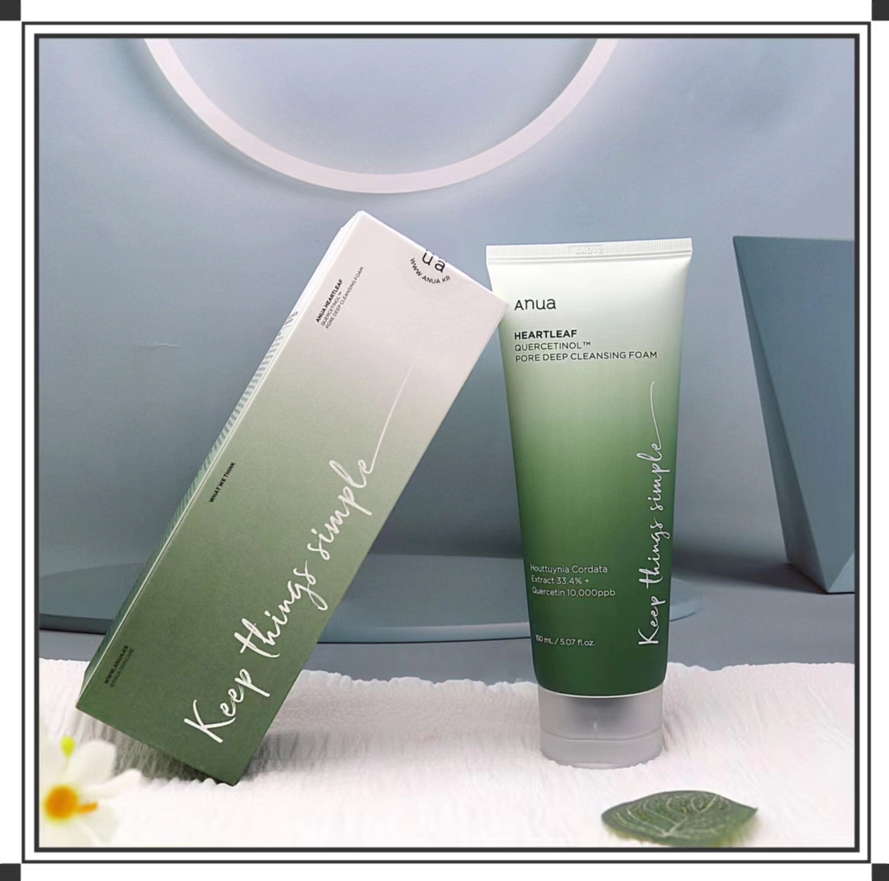 Cross-border Anua Houttuynia Cleanser 100ML Deep Cleansing Pore Gentle Cleanser One Piece Dropshipping