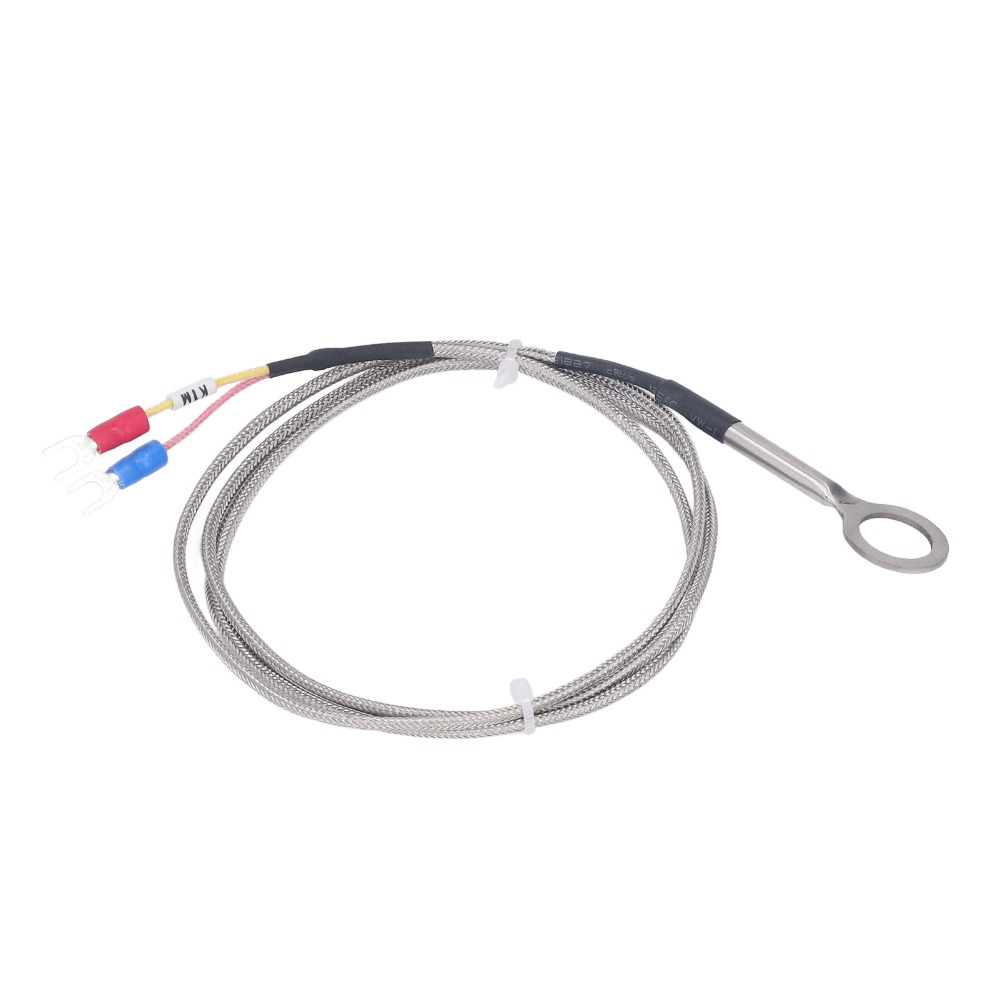Surface Thermocouple 14 Dia K Type Thermocouple Probe -40 To 1000 ℃ 304 Stainless Steel Temperature Sensor Stable Sturdy Probe Type Thermocouple Food Industry