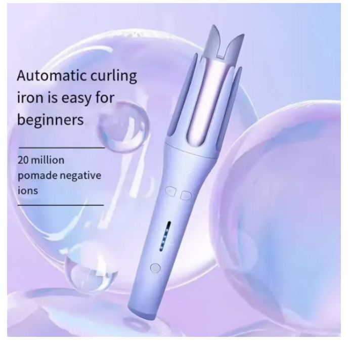 2 In 1 Automatic Hair Curler Straightener