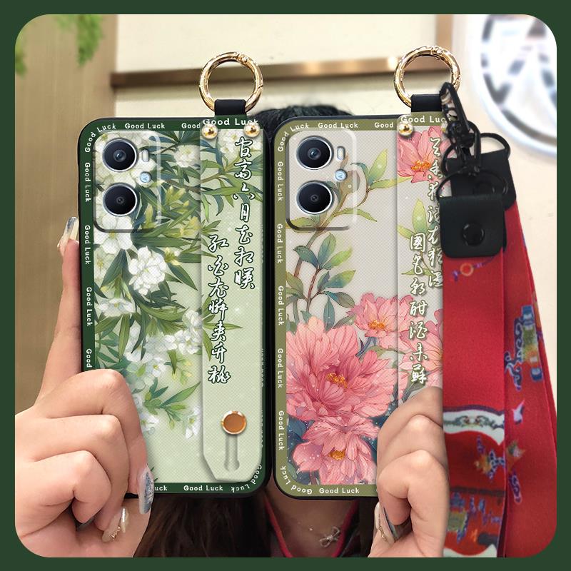 Wrist Strap protective Phone Case For Nokia G300 Shockproof old lady Lanyard Phone Holder Durable Back Cover for mom