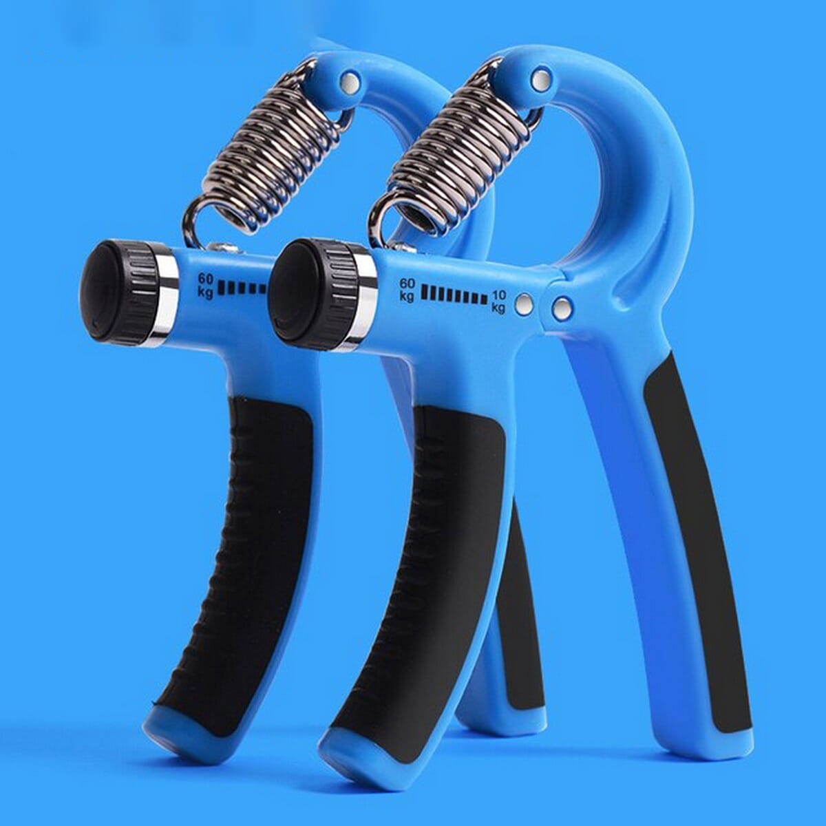Adjustable Hand Grip Wrist Increase Strength Spring Finger Pinch Carpal Expander (10-60Kg ) - Hand Grip |