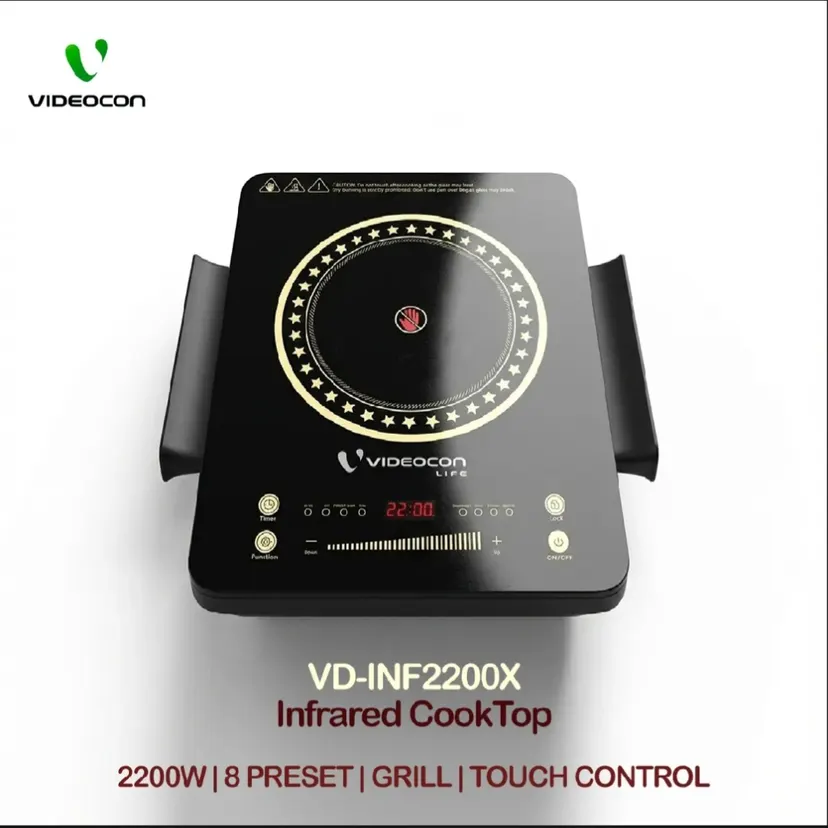 Videocon 2200W Infrared Stove (VD-INF2200X)