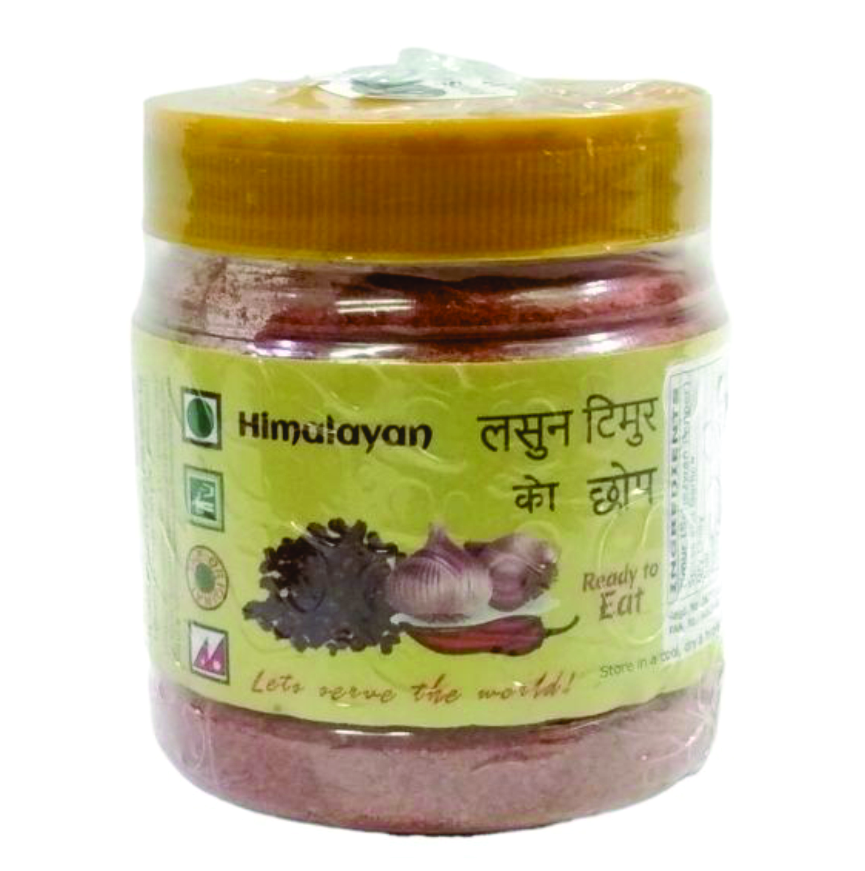 Himalayan Food Products Lasun Timur Ko Achar 100gm Orange Powder Spicy Tasty Pickles Chhop