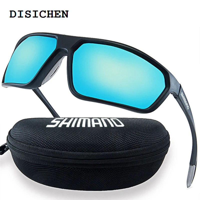 DISICHEN Profesional New 2023 Shimano Polarized Sunglasses Driving Shades Male Sun Glasses Camping Hiking Fishing Classic Sun Glasses UV400 Eyewear