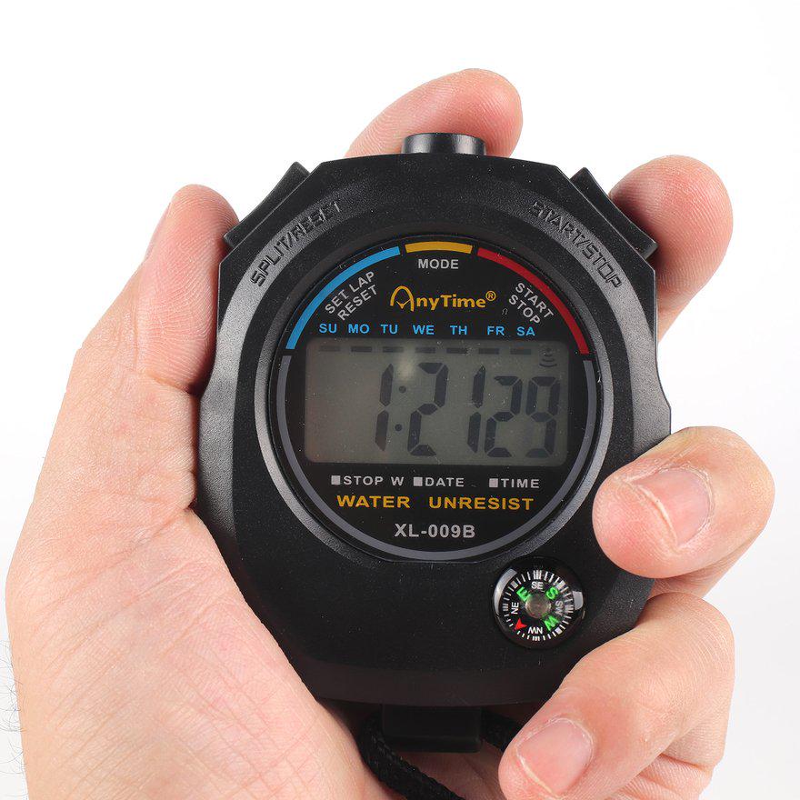 Electronic Digital Handheld Stopwatch XL-009B