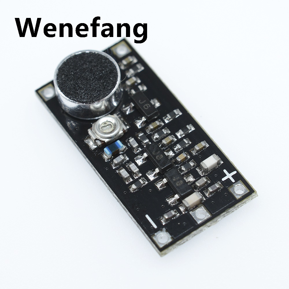 Wenefang 88-115MHz FM Transmitter Module with Microphone DC 2V 12V 9mA 2025 New Wireless Car FM Radio Trasmitter Board for Arduino Phone DIY