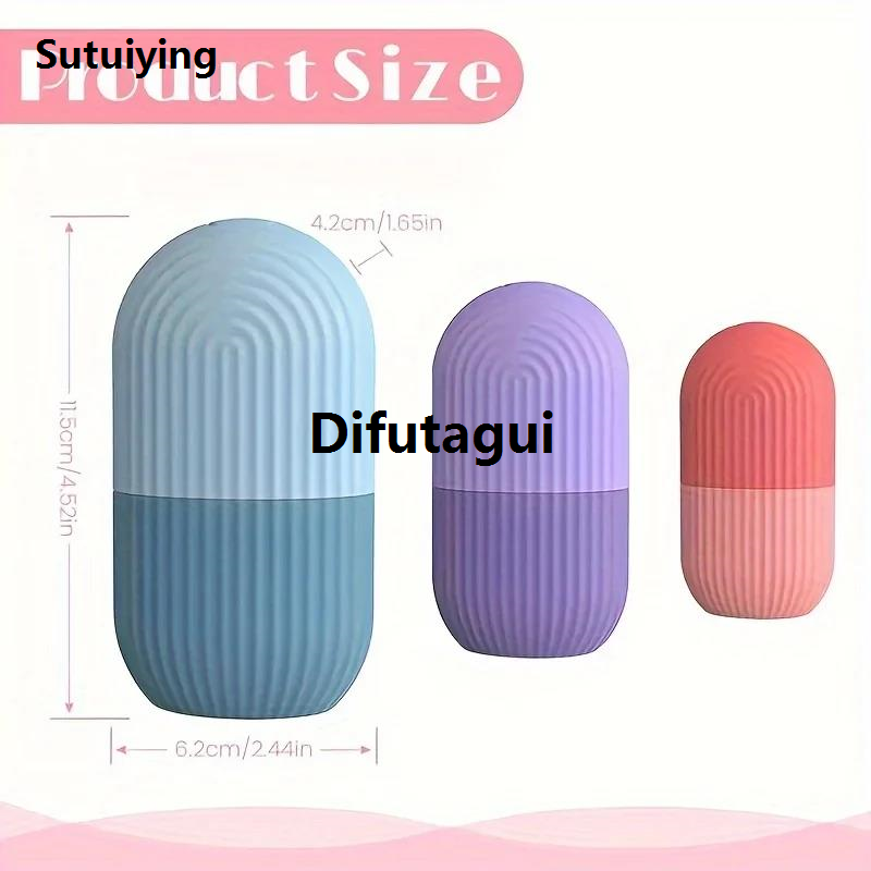 Difutagui Sutuiying Festive Reusable Silicone Ice Roller Massager - Perfect Christmas, Special Luxury Thanksgiving, And New Year Gifts for Female Friends