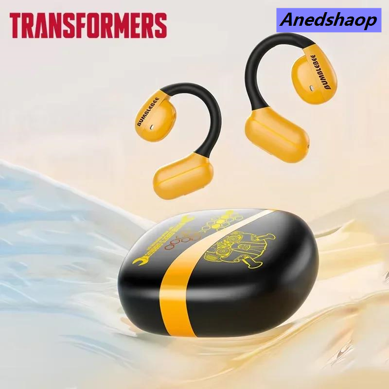 NEW Anedshaop TRANSFORMERS TF-T21 Bumblebee Wireless Bluetooth Ear Hook High Fifty percent discount Quality Sport Earphones Low Latency Headphones Gaming Earbuds