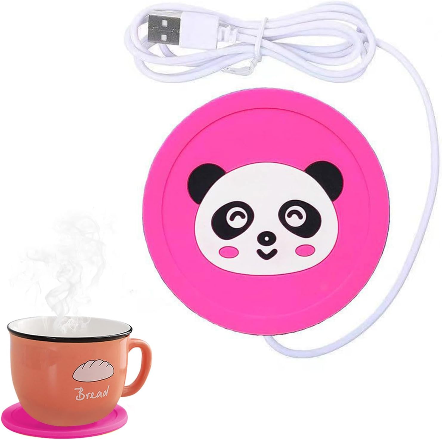USB Cartoon Warmer | Cute USB Electric Hand Warmer & Heating Pad | Portable Winter Desk & Hand Heater Mixmart