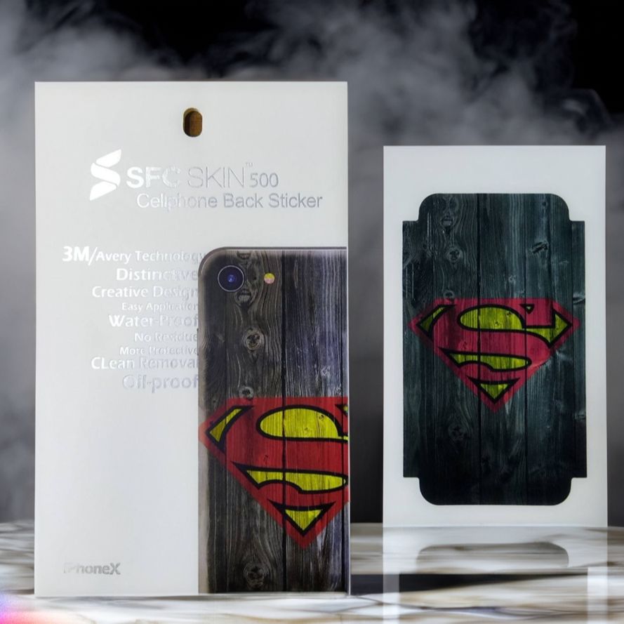 Iphone X/XS Back Skin(SFC SKIN S500-3M AVERY TECHNOLOGY)-Iphone X/XS Skin