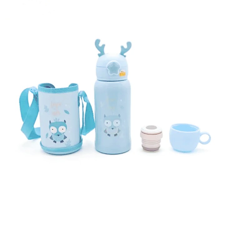 Kids Water Bottle Thermos With Straw - 500ML - For Babies | Bottles