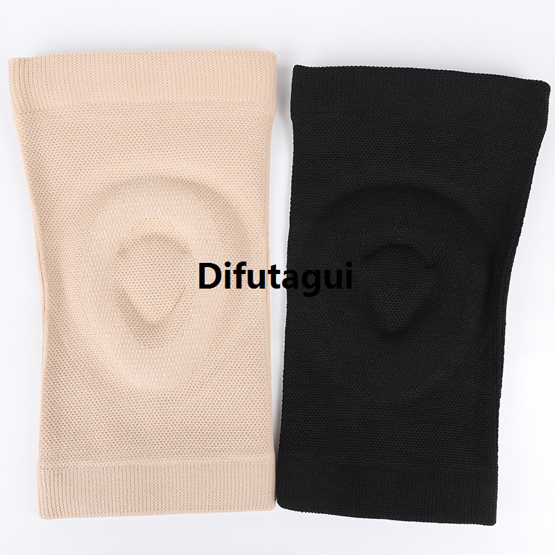 Difutagui KneeKnee pads silicone riding pressurized basketball knee pads skating Original dance silicone knee pads fitness sports roller skating thin