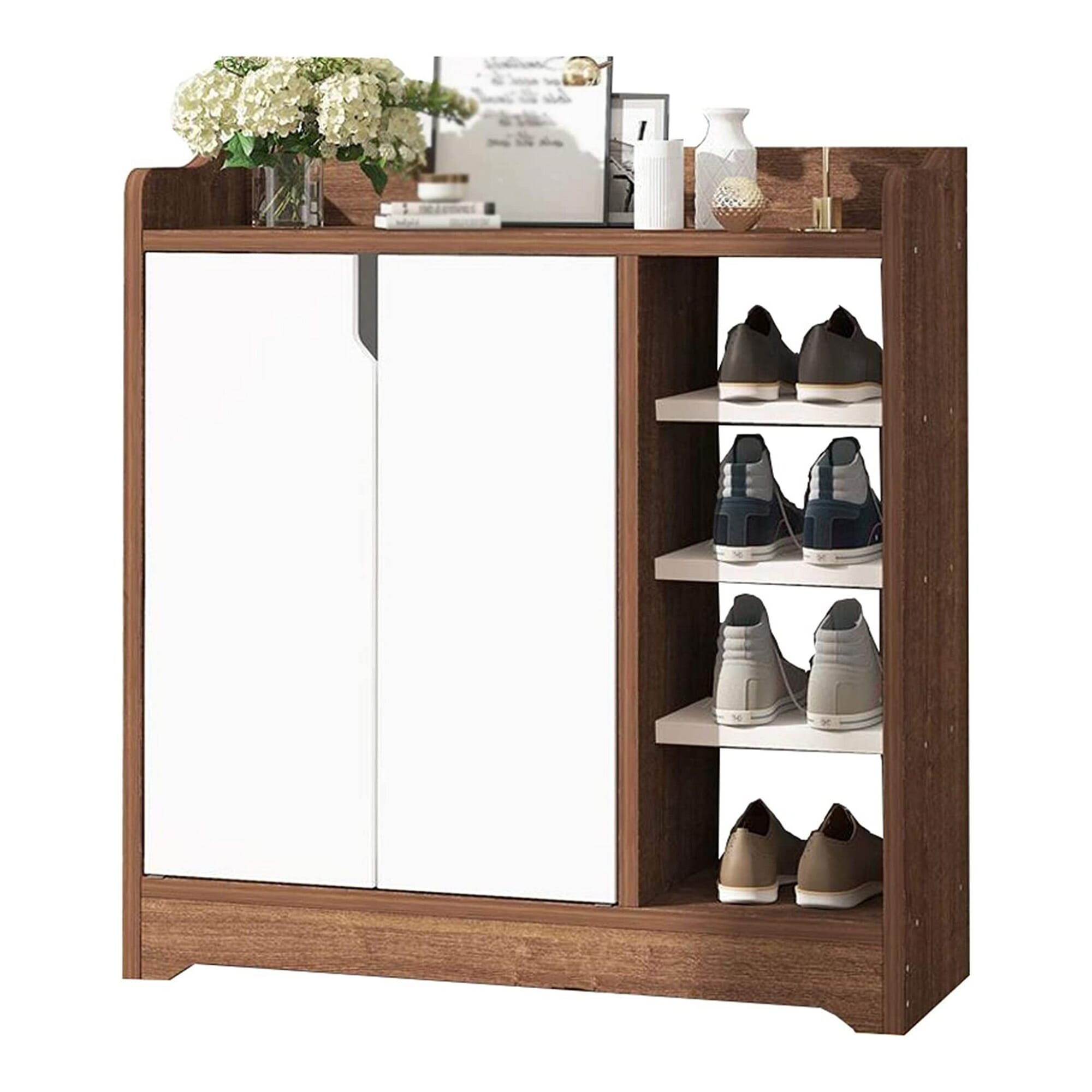 Kamakhya Decor Shoe Rack Storage Shoe Cabinet Household Door 76X24X80CM
