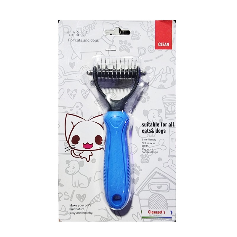 Hard Slicker Brush Dogs and Cats By Crown Aquatics