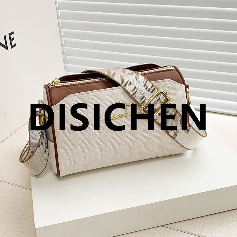 DISICHEN New Luxury High Quality Women Messenger Bag Famous Designer Lady Shoulder Bags Fashionable Checkered Trendy Crossbody Sac A Main Profesional