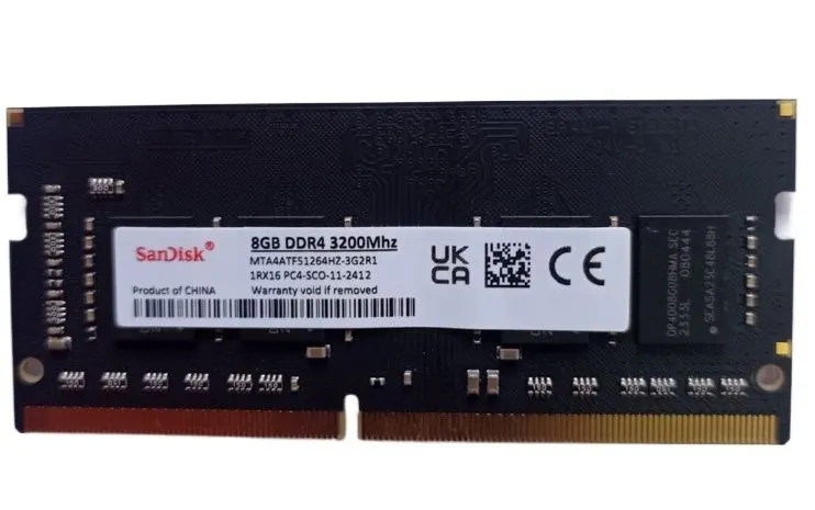 DDR4 8GB 3200MHZ Laptop RAM