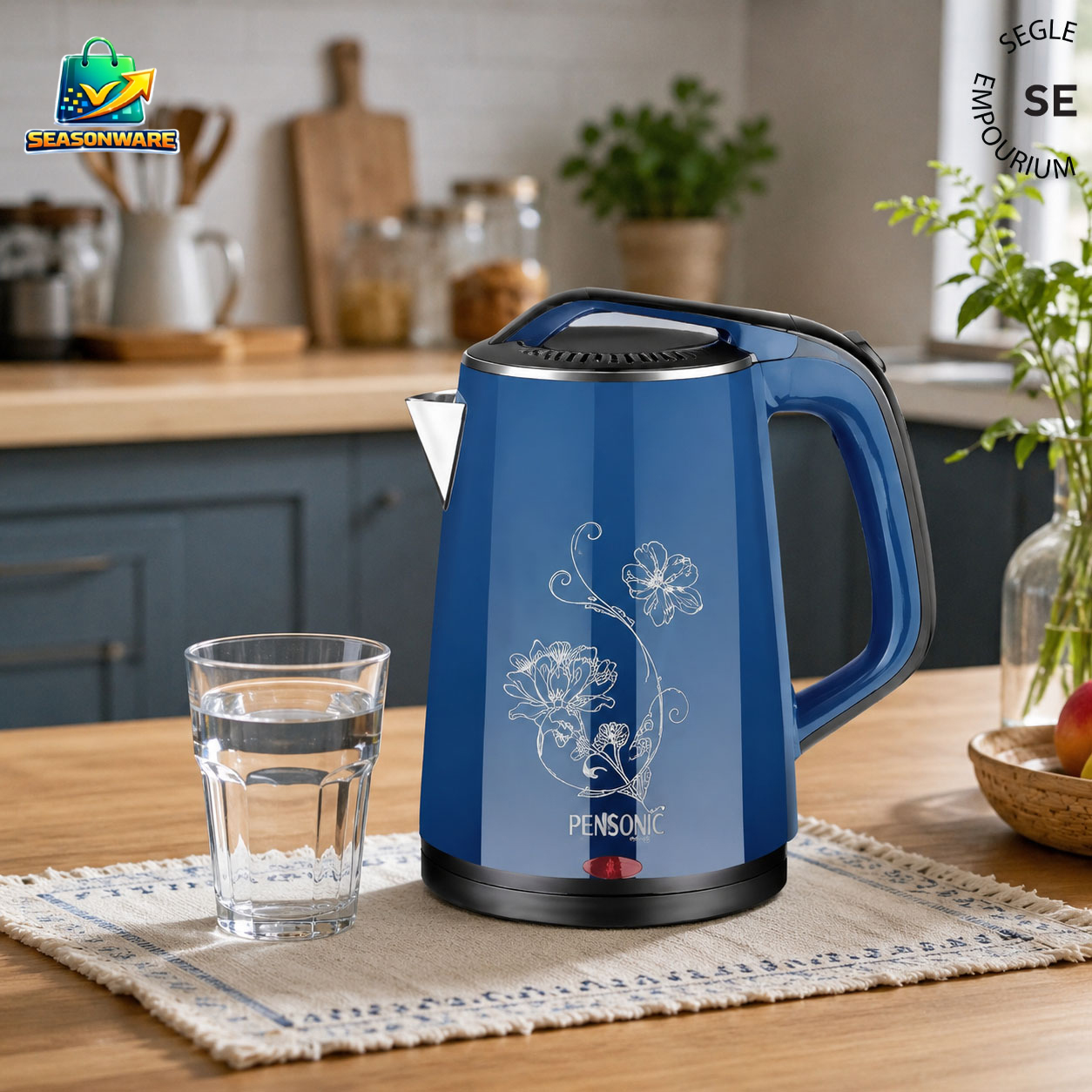 Electric Kettle - Fast Boiling & Stylish Kitchen Essential!