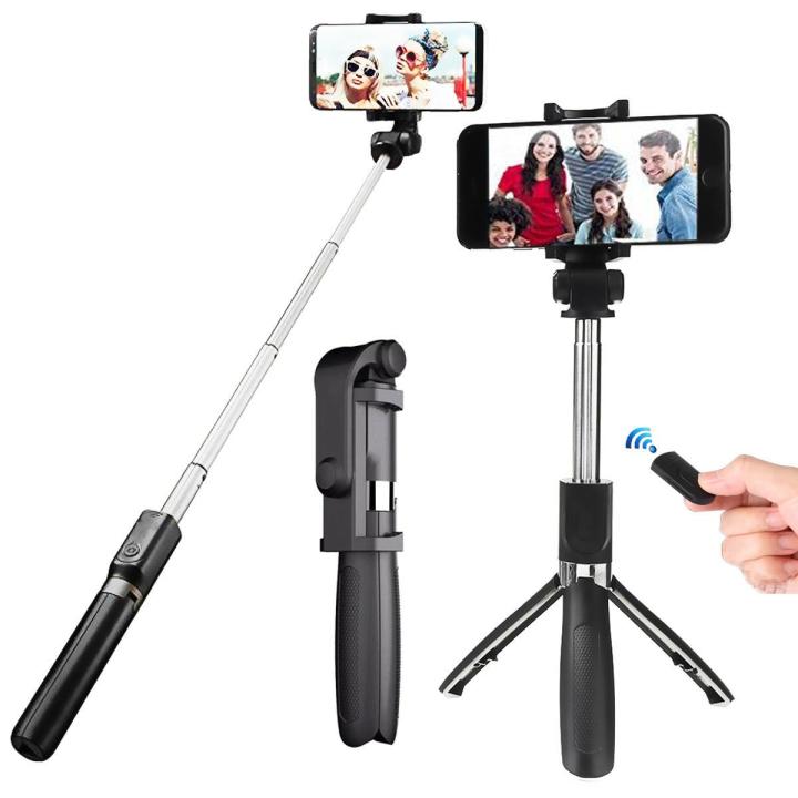 3 in 1 Wireless Bluetooth Remote Selfie Stick Tripod Monopod Universal Potable for Phone