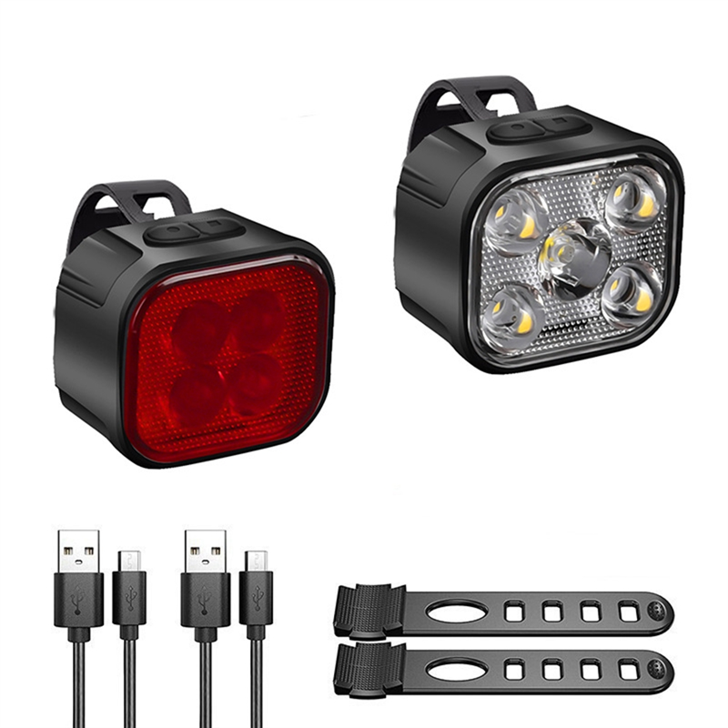 Bicycle Lights High Bright Cycling Lamp Front and Rear