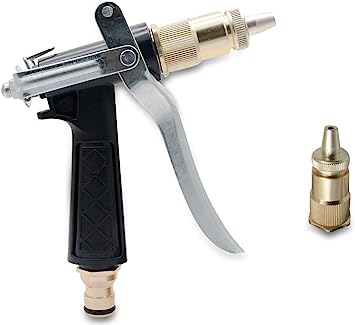 High Pressure Brass Nozzle Garden Hose Pipe